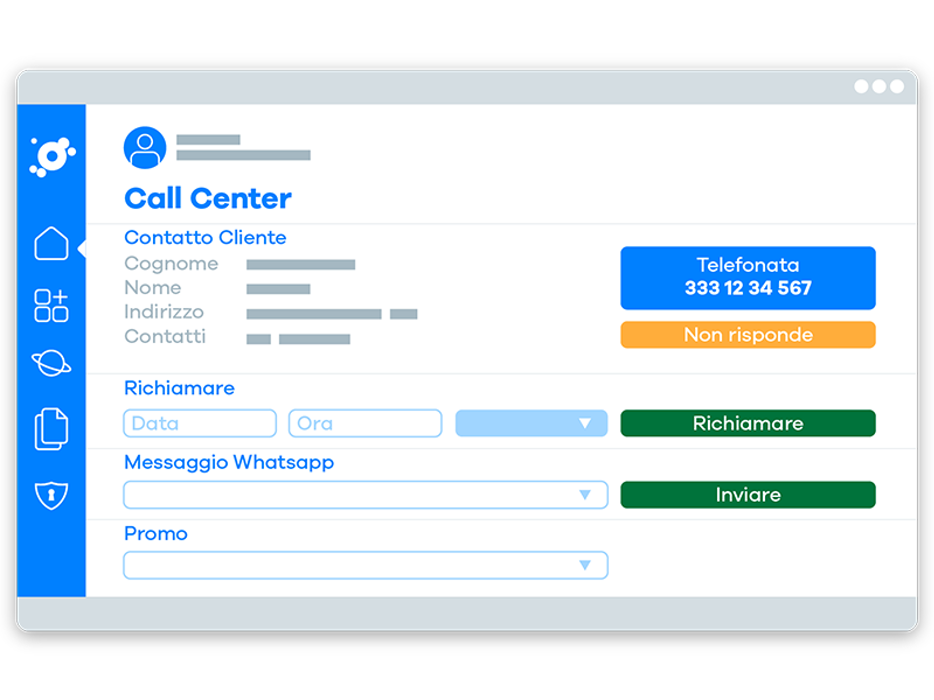 Modulo Call center by Opportunity CRM